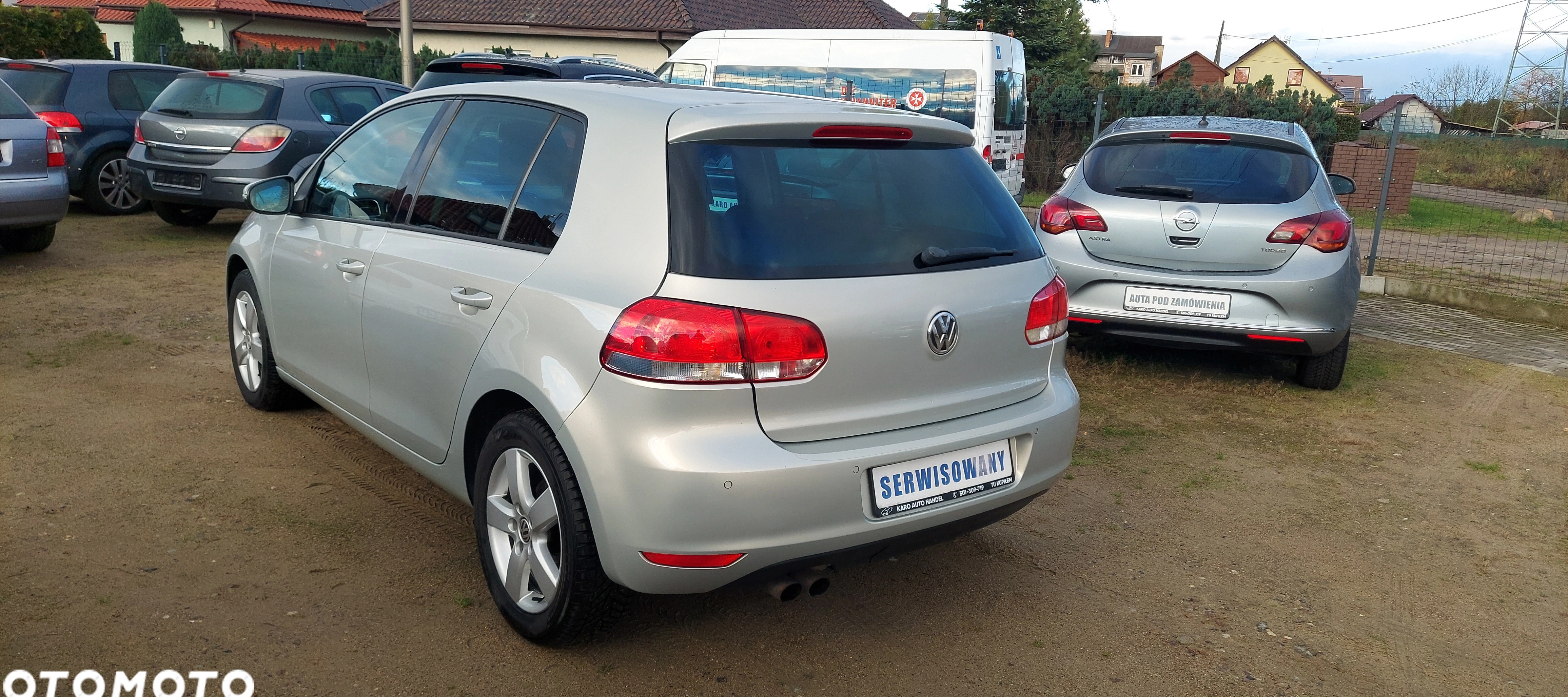 Volkswagen Golf cena 22500 przebieg: 199000, rok produkcji 2009 z Wyrzysk małe 781